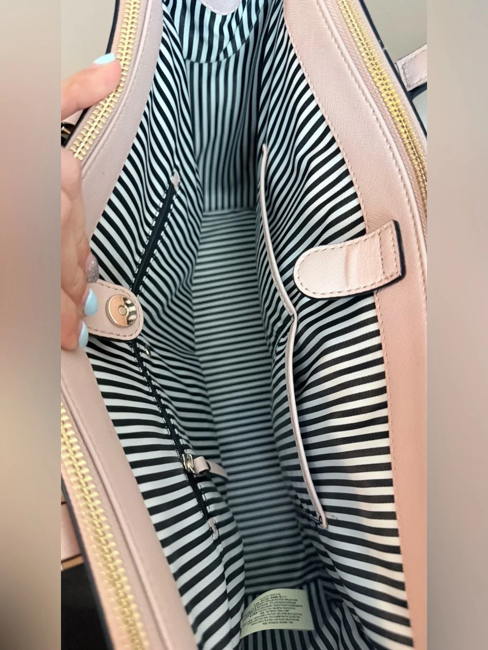 Kate Spade Cameron Street Jensen Leather Pink Tote